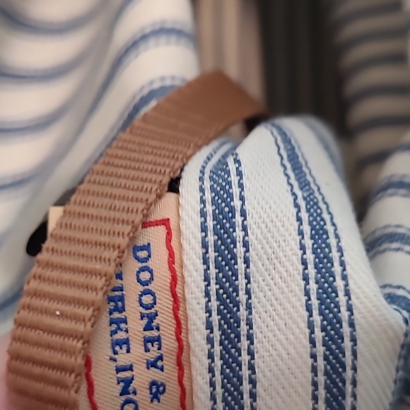 Dooney & Bourke Camden Woven Hobo. EUC. Brilliant Blue - Picture 11 of 12